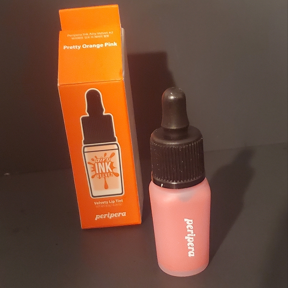 2PACK Peripera INK Airy Velvet Lip - Pretty Orange Pink